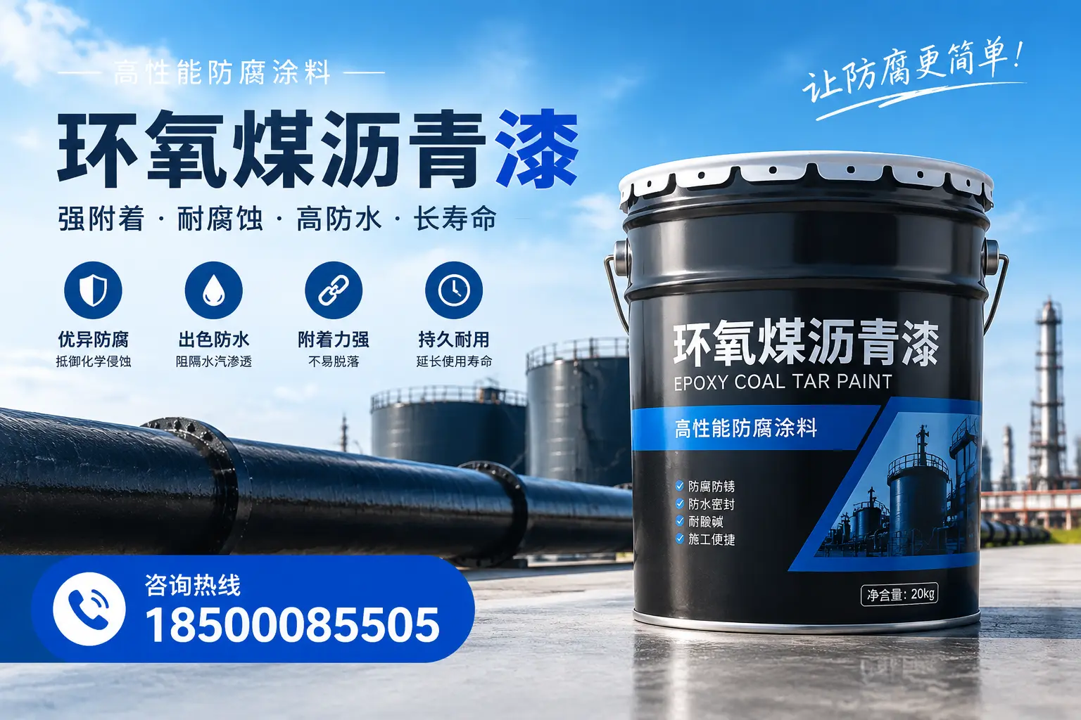 如何选择合适的环氧煤沥青漆?天门用户必看技巧